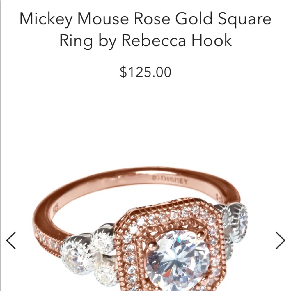 Rebecca Hook Disney ring, brand new size 8.